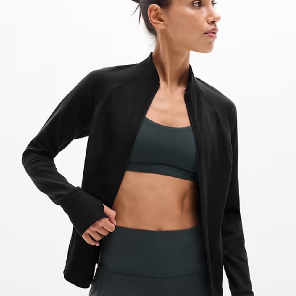 Women's Athleta Salutation Black Jacket - new
